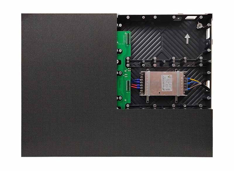 Module, receiving cards and power supplies can be maintained front, no maintenance channels needed. Module, receiving cards and power supplies can be maintained front, no maintenance channels needed.