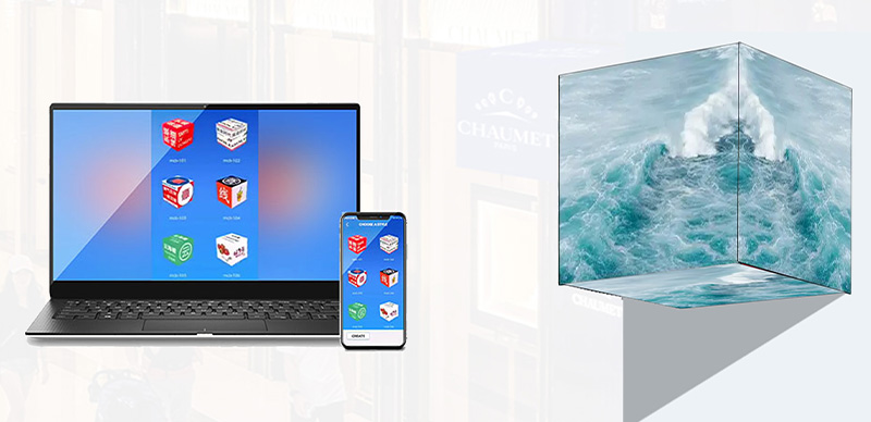 3d video magic cube led display screen 3d video magic cube led display screen
