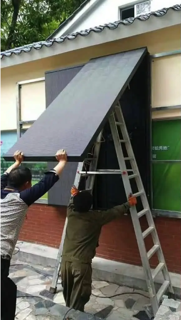 front open service cabinet led video wall front open service cabinet led video wall