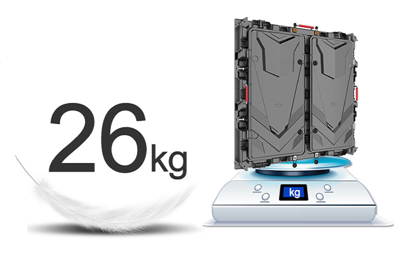 Maxcolor 960x960mm LED display Weight Maxcolor 960x960mm LED display Weight