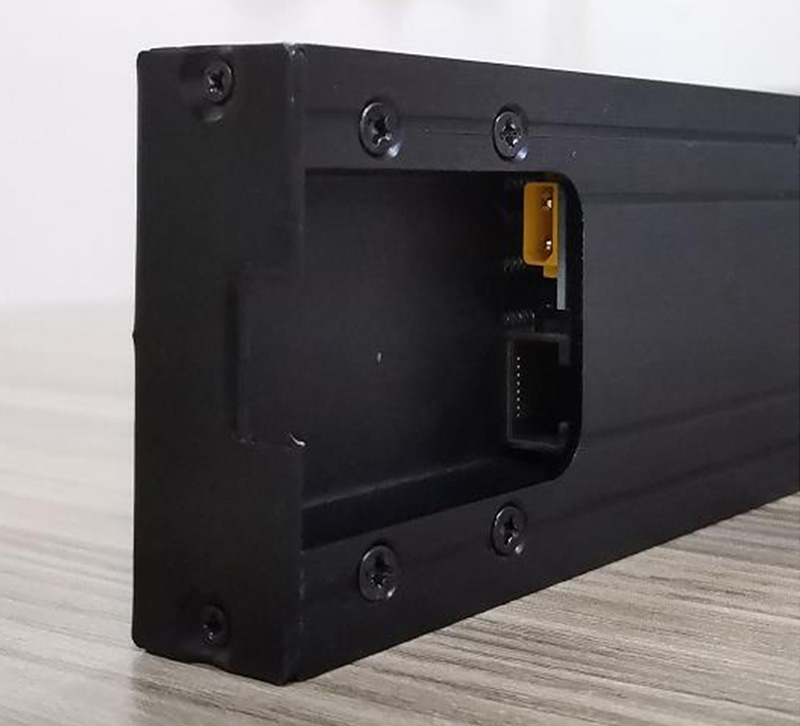 shelf LED display detail