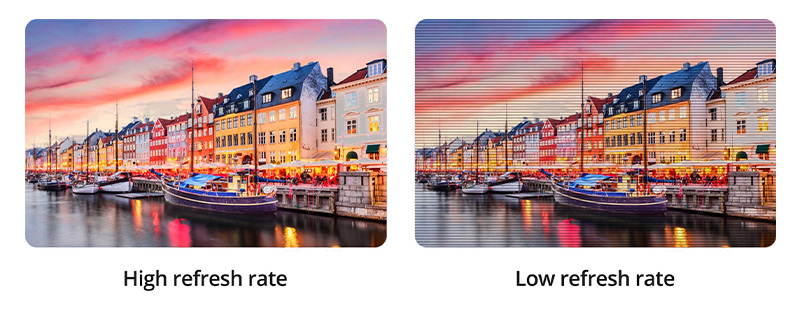 high refresh rates vs low refresh rates high refresh rates vs low refresh rates