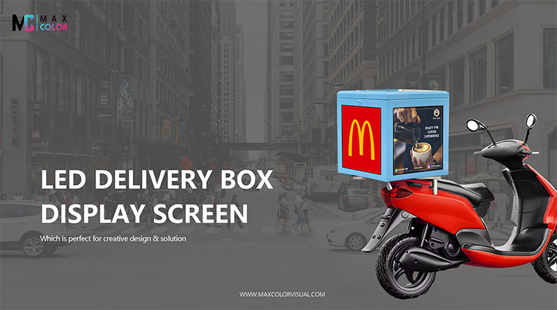LED delivery box display LED delivery box display