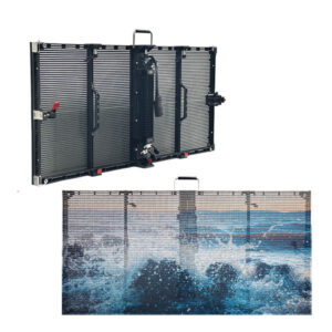 Maxcolor indoor rental transparent led video wall