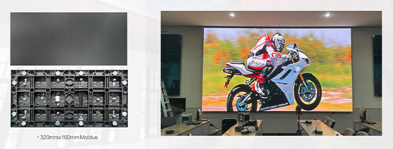 Flip chip COB LED display series - Maxcolorvisual