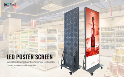 Borderless Design P2.5 Indoor Poster LED Display Delivery completed