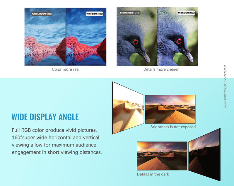 Seamless Display and Visual Effects