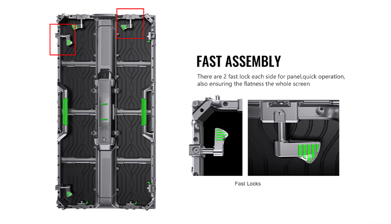 Rental hard link led screen indoor series 6