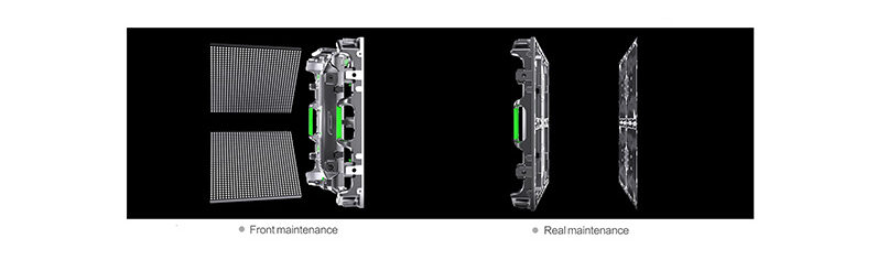 Support frontal service and rear service,HUB board design led screen indoor series