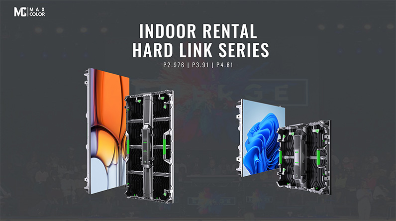 Rental hard link led screen indoor series