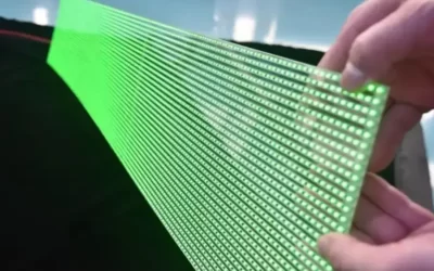 The difference between LED film screen and LED crystal film screen