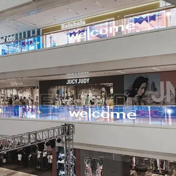 crystal transparent led display screen solution