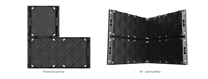 MaxcolorLED LED video wall panel splicing effect