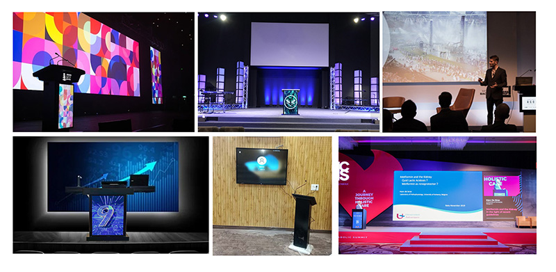 Lectern LED Display application