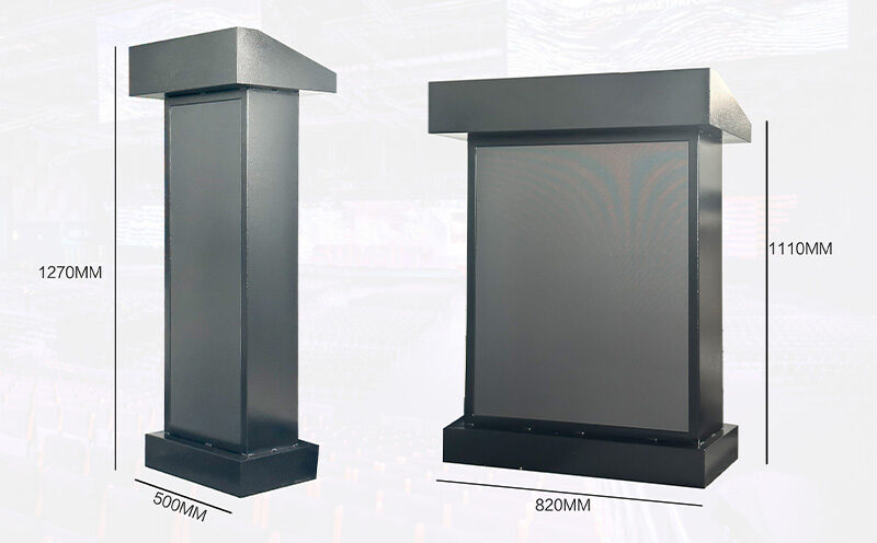 Lectern LED Display cabinet