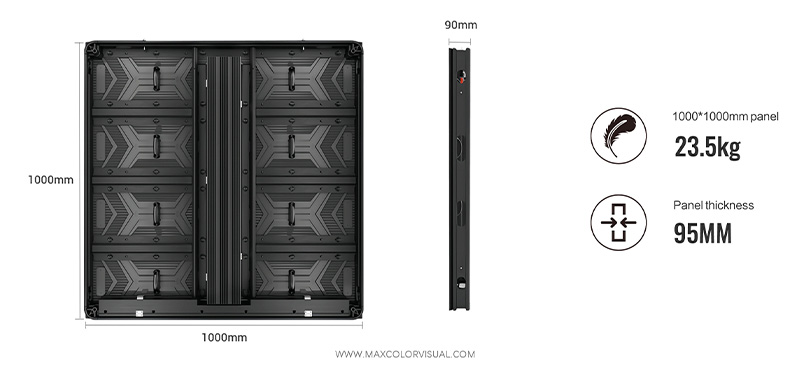 Maxcolor T1000 cabinet design