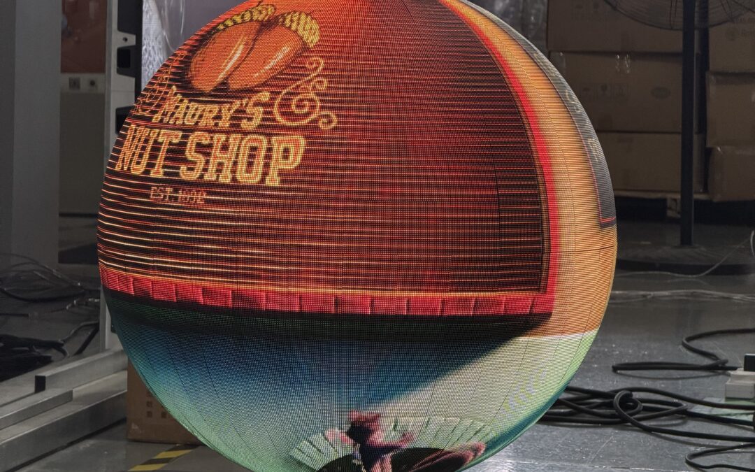 Spherical LED Screen | 360° Creative LED Display for Immersive Advertising
